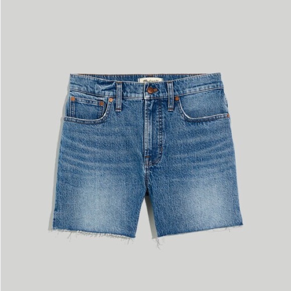 Madewell High Rise Denim Shorts - Picture 1 of 7